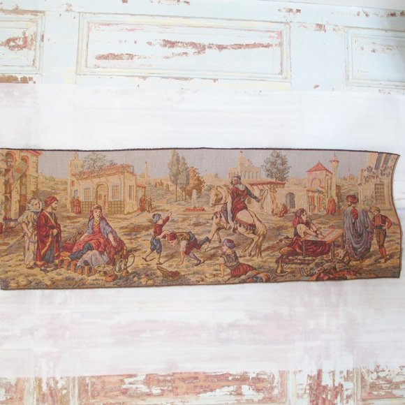 X-LARGE VINTAGE BELGIAN TAPESTRY - Picture 3 of 12